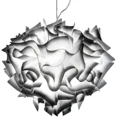 Slamp Suspension , VELI, dimmable, Noir, Salon / séjour, Plastique, Design