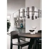 Slamp Suspension , Métallique, Salon / séjour, Plastique