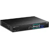 Trendnet Commutateur Gigabit Web Smart PoE++ - - TPE-1020SB - 10 ports - 95 W PoE++ - Noir