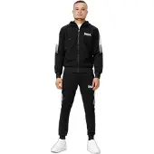 Lonsdale Marthall Tracksuit Noir M Homme