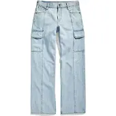 G-Star Jeans cargo 'Judee' bleu clair