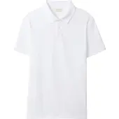 Calvin Klein Jeans Classic Monogram Long Sleeve Polo Blanc XL Homme