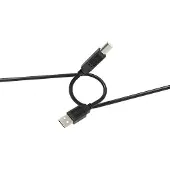 ISY Iuc-1004 - Câble Usb-a 2.0 Vers Usb-b 3m Noir