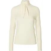 Selected T-shirt 'SLFLINA LANO' crème