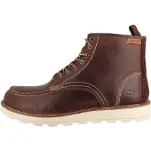 Mustang Bottines à lacets 'Egidio' brun foncé