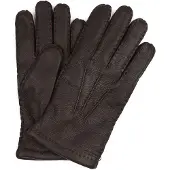 Hestra Gants Matthew Marron Foncé En Cuir