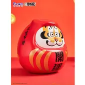 Funism Rzeźba Tygrysa Dharuma "Nie Jestem Gruby" 20 cm - Alexander the Tiger