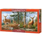 Castorland Puzzle Famille Royale de Cerfs - 4000 pièces