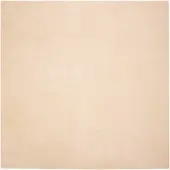 vidaXL Tapis antidérapant en fourrure synthétique Olite Beige 160 x 160 cm