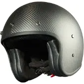 Peroz Filus Carbone Mat Carbone Casque Jet Taille XL