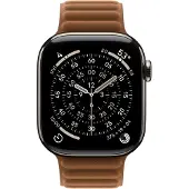Apple Magnetic Link (42 mm, Polyester recyclé), Sangles de montre, Marron