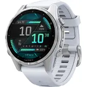Garmin Fenix 8 Argent/Blanc 43 mm