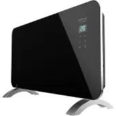 Cecotec Radiateur électrique Ready Warm 6720 Crystal Connection, faible consommation. Wi-Fi, 1500 W, thermostat réglable, minuterie