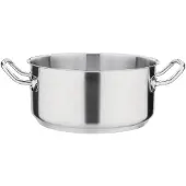 Vogue Marmite en inox modèle bas | 3 Formats