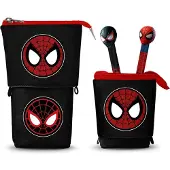 KARACTERMANIA Trousse à crayons Pop Up Spider-Man avec 2 crayons gel effaçables