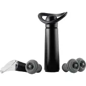 VacuVin Coffret Cadeau Pompe à Vin Vacu Vin Wine Saver Concerto Black (5 Pièces)