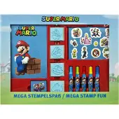 Undercover Super Mario Mega Set de tampons - Le plaisir créatif des tampons pour les enfants