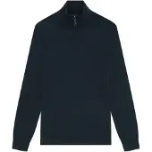 Lyle & Scott Tonal Eagle Marino Half Zip Sweater Bleu 2XL Homme