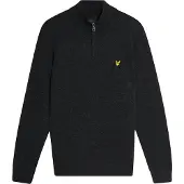 Lyle & Scott Pull-over noir chiné