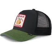 Djinns Casquette 'HFT Food Limoncello' olive / rouge / noir / blanc
