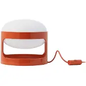 Kartell Lampe de Table , K28, Orange, Salon / séjour, Plastique, Design