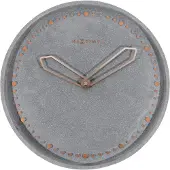 Nextime - 3197GS - Horloge Murale - 35cm - gris - Cross