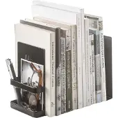 Yamazaki Serre-Livres Yamazaki Tower Black (2 Pièces)