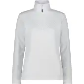 CMP 34l4226 Half Zip Sweatshirt Blanc 2XS Femme