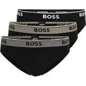 BOSS Power Brief 10276620 Slips 3 Units Noir S Homme