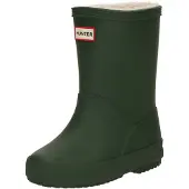 Hunter Bottes en caoutchouc vert foncé / rouge / noir / blanc cassé
