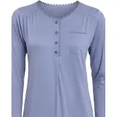 Goldenbay Chemise de nuit 'Valerian' indigo