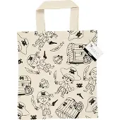 Creative Labs Sac de courses taille 27,5 x 30 cm, 135 g/m2, l?ger naturel, pirates, 1 pi?ce