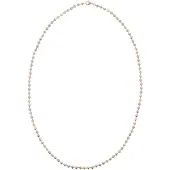 Gaya Chaîne or / or rose / argent