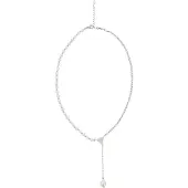 NAEMI Chaîne argent / blanc
