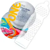 MyOne - préservatif texturé - à points stimulants - boîte de 12