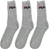 FILA Chaussettes unisexe Chaussettes Paquet de 3 femme - Gris - 43 / 46