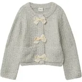 s.Oliver Cardigan crème / gris clair / argent