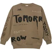 s.Oliver Sweat olive / noir / blanc