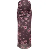 ONLY Maternity Jupe 'OLMLOURA' marron / rose