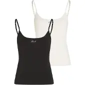 Karl Lagerfeld Maillot de corps crème / noir