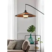 Forestier Lampadaire , Parrot, Noir, Salon / séjour, Métal, Design