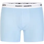 Happy Shorts Boxers ' Jersey ' turquoise / bleu clair
