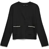 Vero Moda Cardigan 'VMGold' beige / noir