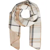 s.Oliver Écharpe camel / sable / anthracite / gris clair
