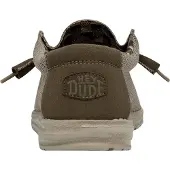 HeyDude Wally Sox Sportief - Beige - Maat 41
