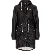 Schmuddelwedda Manteau mi-saison noir / blanc