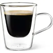 Luigi Bormioli Tasse à Expresso Luigi Bormioli Thermic Glass Drink 120 ml (2 tasses)