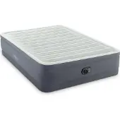Intex Matelas gonflable 203x152x46 cm avec pompe électrique intégrée 64906ND