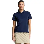 Slam Active Tech Pique Uv Short Sleeve Polo Bleu M Femme