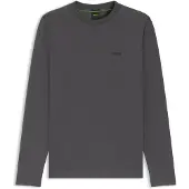 BOSS Long 10256064 Long Sleeve T-shirt Gris S Homme